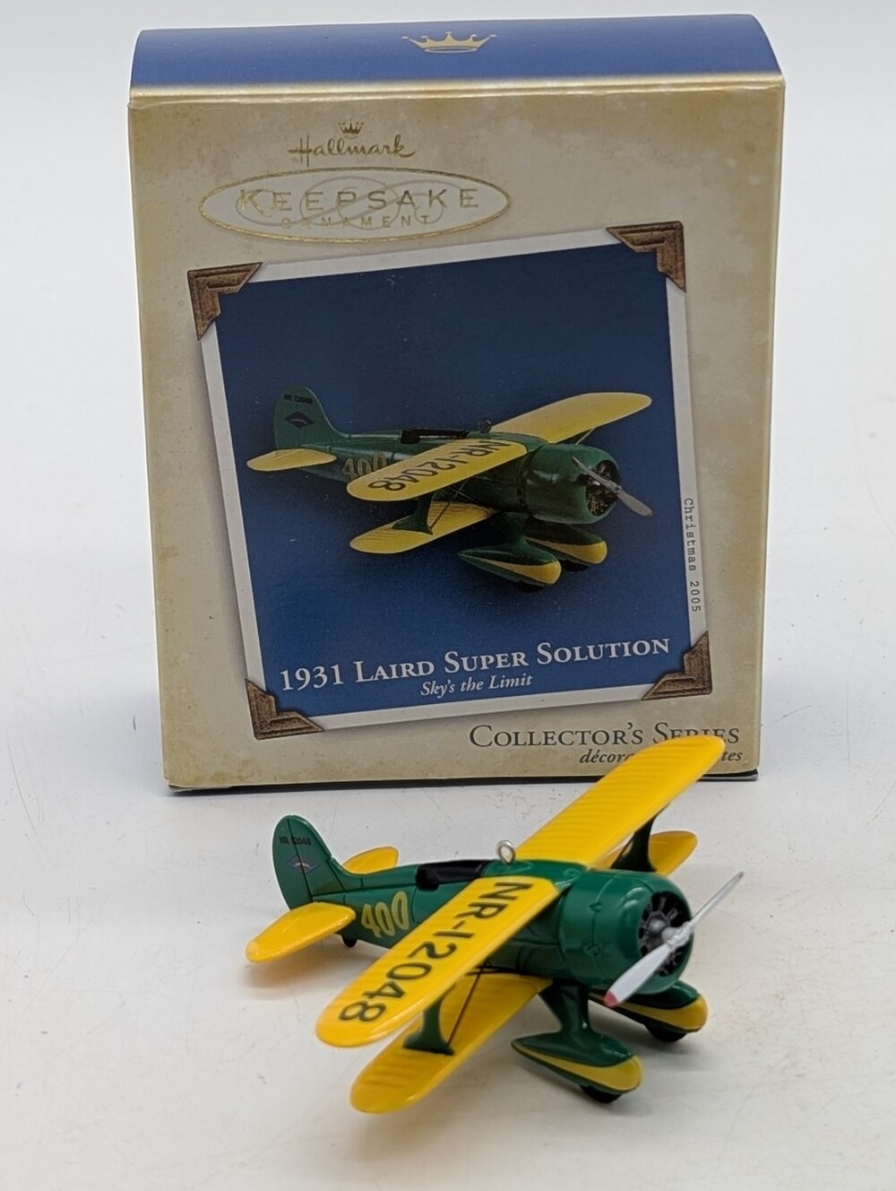 Vintage 2005 Hallmark Keepsake Ornament Sky's the Limit #9 Laird Super Solution